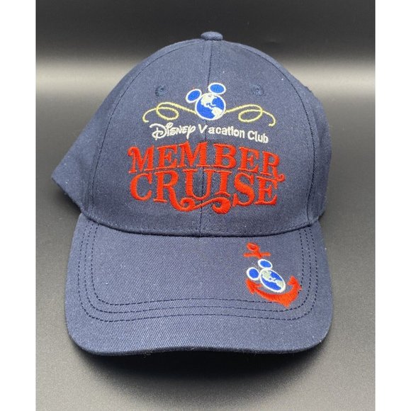 Disney Vacation Club Member Cruise Cap 2015 adjustable Hat Anchor - Picture 1 of 7